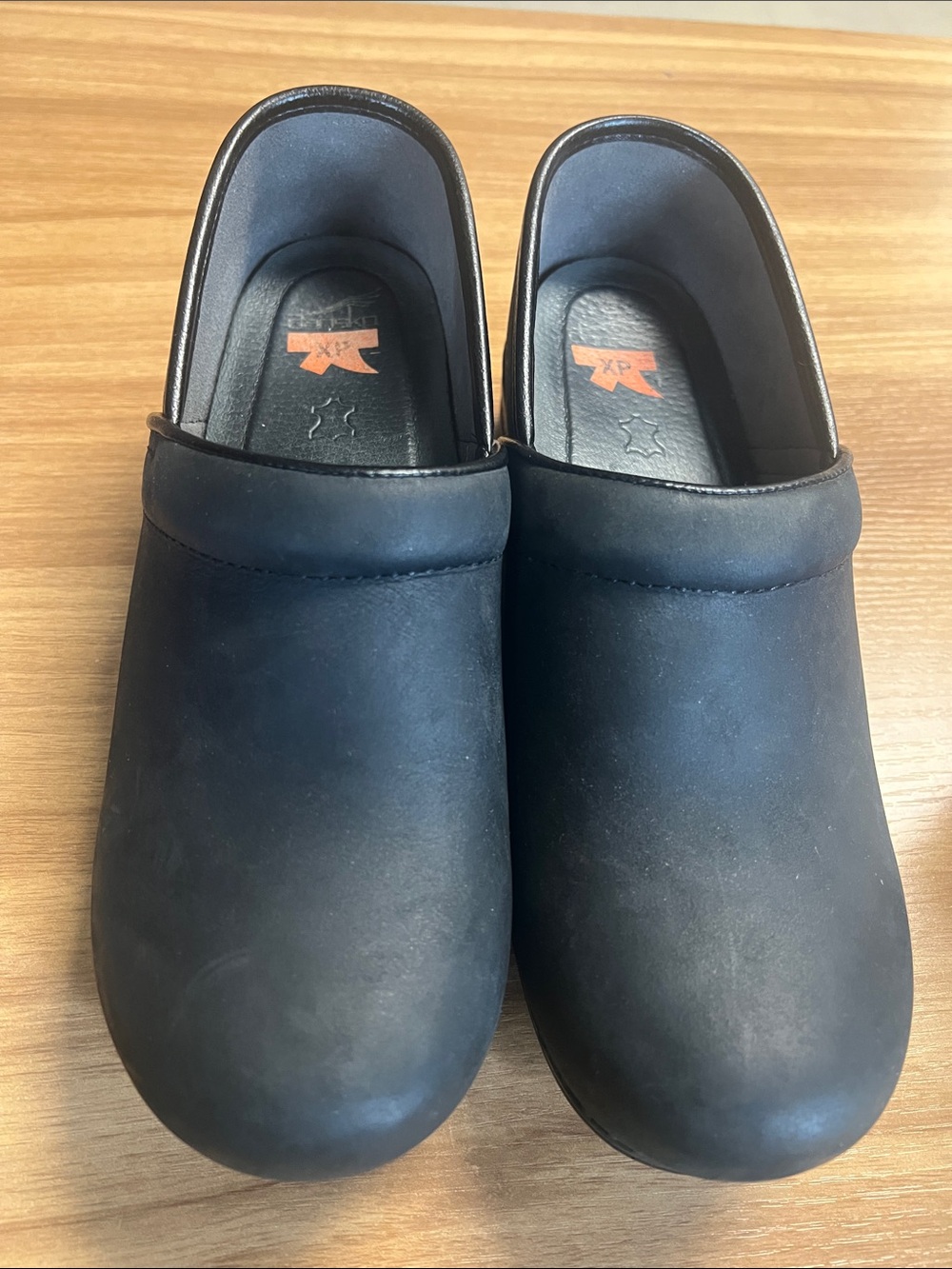 Dansko Black Leather Women's Slip-On Mules